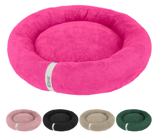 Cama Cachorro Ninho Nuvem Caminha Macia Redonda 70x70cm